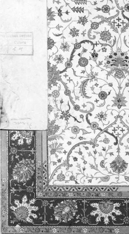 orijinal el cizimi hali deseni